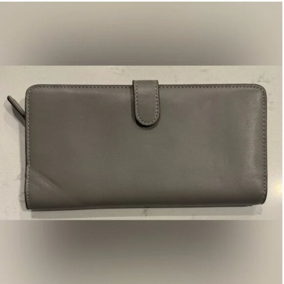 COACH ••EUC•• Stone colored wallet - Picture 3 of 5